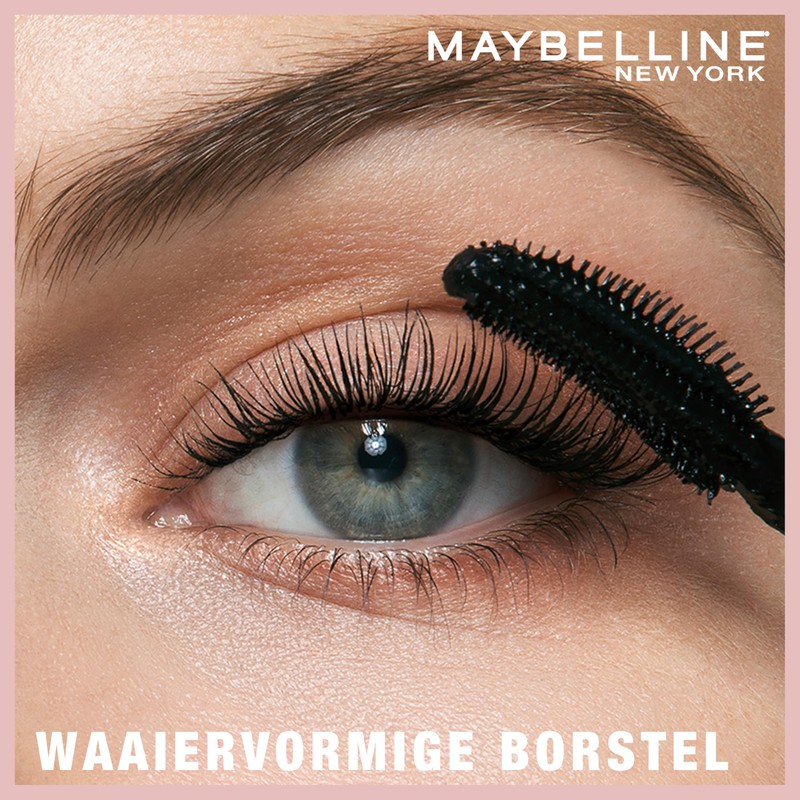 Maybelline Lash Sensational Washable Mascara, Lengthening and Volumizing for a