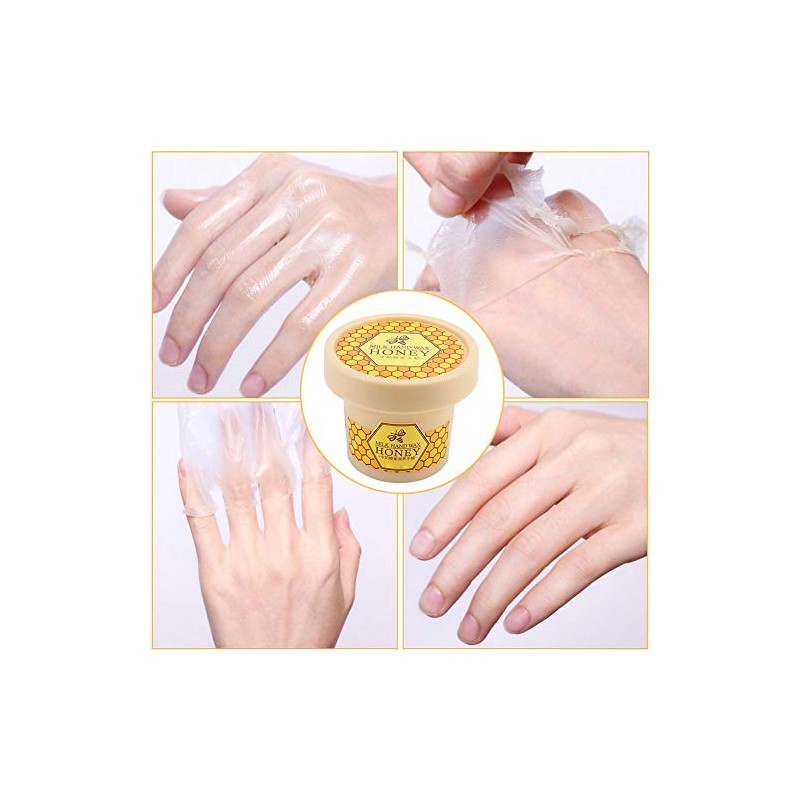 Mascarilla de Cera para Manos 120g - Hidratante y Exfoliante,