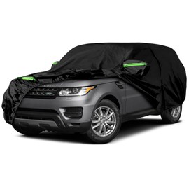 Waterproof Car Covers Replace for 2013-2025 Land Rover Range Rover Sport, 6 Layers All Weather Custom-fit Car Cover with Zipper Door & Windproof Bands for Snow Rain Dust Hail Protection (Sport)