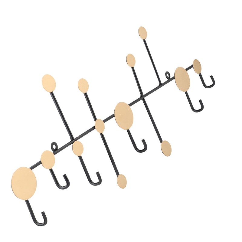 Wall Mounted Coat Rack Clothes Organizer Hooks Hanger for Hat