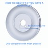 Satin Nickel Shower Trim kit Compatible with 31661SN Moen Shower