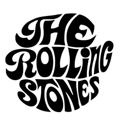 Oracal Rolling Stones Vinyl Decal Car Window Laptop Guitar Speaker Stick Stickers Rock - 6 inches