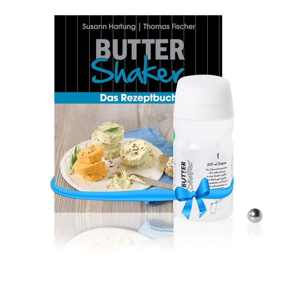 Starter Set for Making Butter and Buttermilk with 325 ml