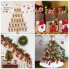 OurWarm 12PCS Mini Christmas Stockings, 3D Small Christmas Stocking Bulk