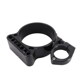 ACOLY Motorcycle Side Mount Speedometer Relocation Bracket, Mile Meter Gauge Housing Cover for Harley Sportster XL 883 1200 1995-2013 (Black)
