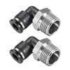 sourcing map Press for Pipe Fitting Outside Elbow 6 mm