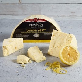Long Clawson Lemon Zest Stilton 1.25 lb, Half Wheel