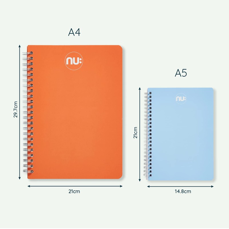 NU Notebooks - Spectrum Pastels Range - Green Journal Notebook