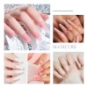 Kit Uñas Polygel 15mlx6 Gel Base Top Slip Solución Tipsx20