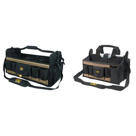 Custom Leathercraft WORK GEAR 1579 20 Inch Tool Box and 1529 16 In. Tool Bag