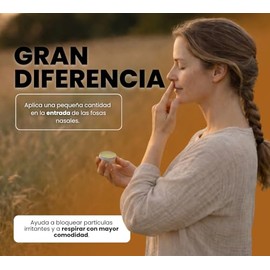 Alercare Bálsamo Nasal Orgánico 10gr Ayuda Alergias Por Polvo Polen Alérgenos Barrera Protectora Uso Diario Compacta Portátil Caléndula Miel