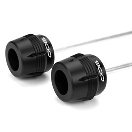 ZYAKOMO Compatible with 2026 Z900 Z 900 Z900RS Z900 SE 2019-2026 2025 z900 accessories Motorcycle Rear Front Wheel Axle Fork Sliders Crash Protector (Black)