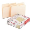 Pendaflex File Folders, Letter Size, Manila, 1/2 Cut, 100/BX (752