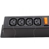 AC WORKS [WS-045-0-4] IEC IT/Server/PDU Power Strip 7-1/2 in. Housing