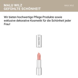 Malu Wilz Classic Lipstick | Creamy Lipstick | with Skin Nourishing Oil (No. 40 Praline)