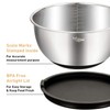 Mixing Bowls Set of 5, Wildone Stainless Steel Nesting Bowls