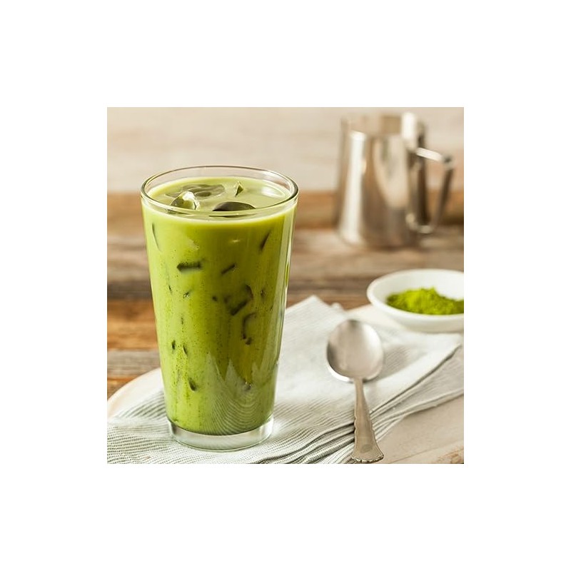 Matcha con Menta Para Bebidas y Lattes Sin Azcar Ni