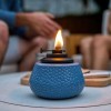 TiKi Brand Adjustable Flame Stone Table Torch
