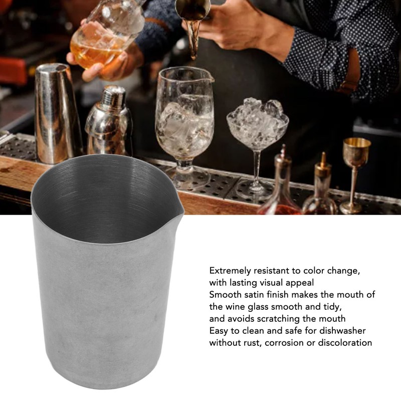 304 Stainless Steel Cocktail Mixing Glass Cocktail Shaker Wine Mixer