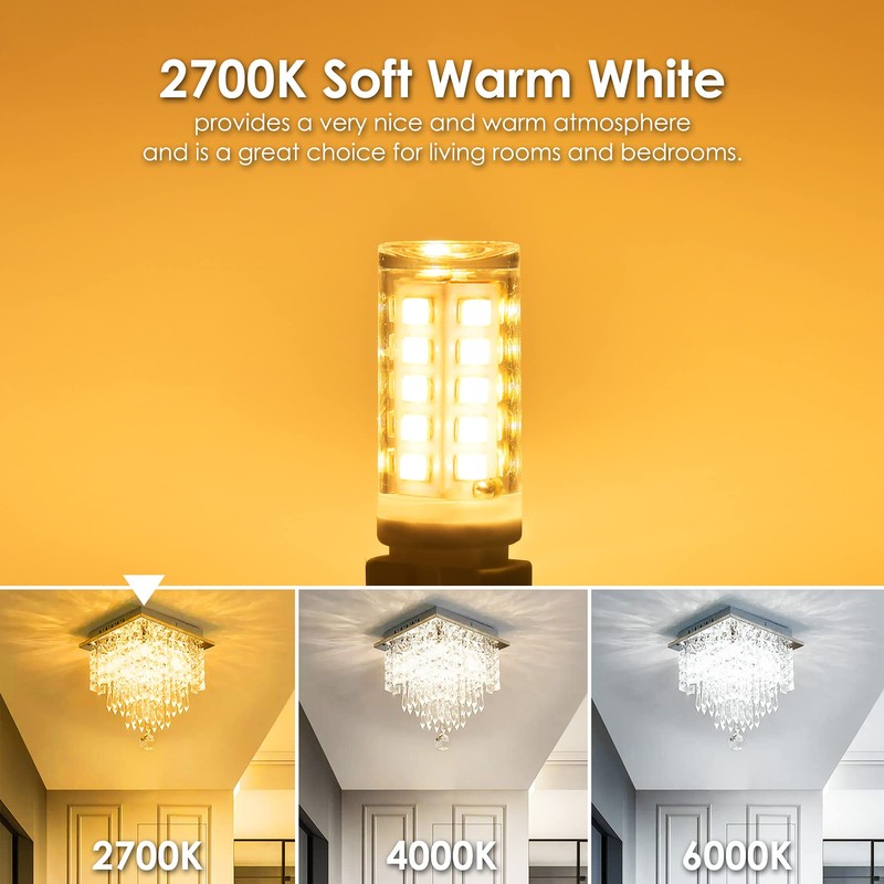 Sailstar G9 LED Bulb Dimmable 2700K Soft Warm White 6