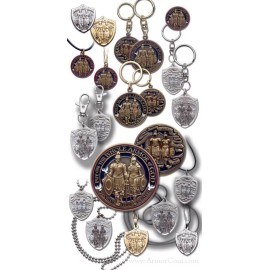 Prayer Armor of God Key Chain with Swivel