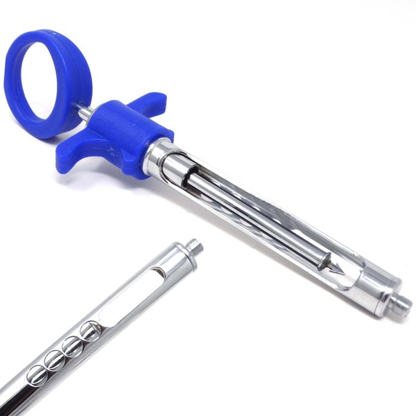 AAProTools Dental Auto Passive Syringe Self Aspirating Anesthetic 1.8ml Blue