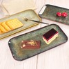jinsongdafa Ceramic Serving Dinner Plate Set, 4-Piece for Main Meals,