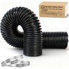 DHGBD Diesel Heater Ducting 3inch 8FT, Nylon Flexible Duct Hose,