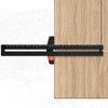 Woodworking Scriber Ruler Tool Aluminum Alloy for Marking Line Layout