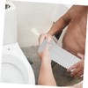 Operitacx Toilet Offset Seal Hose PVC Pipe Flexible and Sturdy