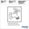 Plumb Pak PP806-11 Sillcock Faucet Handle, for Use with Round