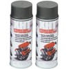 2 x Cans of E-Tech 400ml Xht VHT Very High Temperature Paint - Graphite Grey