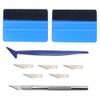 YFFSFDC Car Film Construction Kit, Squeegee, Squeegee Felt Set, Squeegee