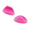 Bonsicoky 3Pcs Pink Flute Thumb Rest Cushion, Soft Silicone Finger