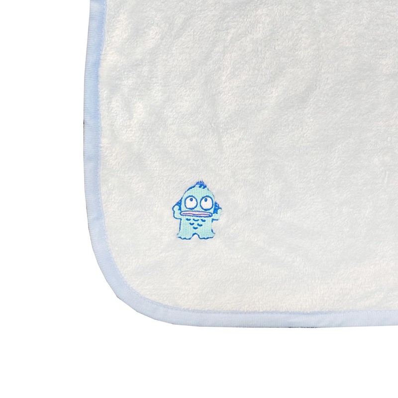Marushin 3245012300 Mascot Blanket with Drawstring Sanrio Hangyodon, Fluffy Hangyodon,