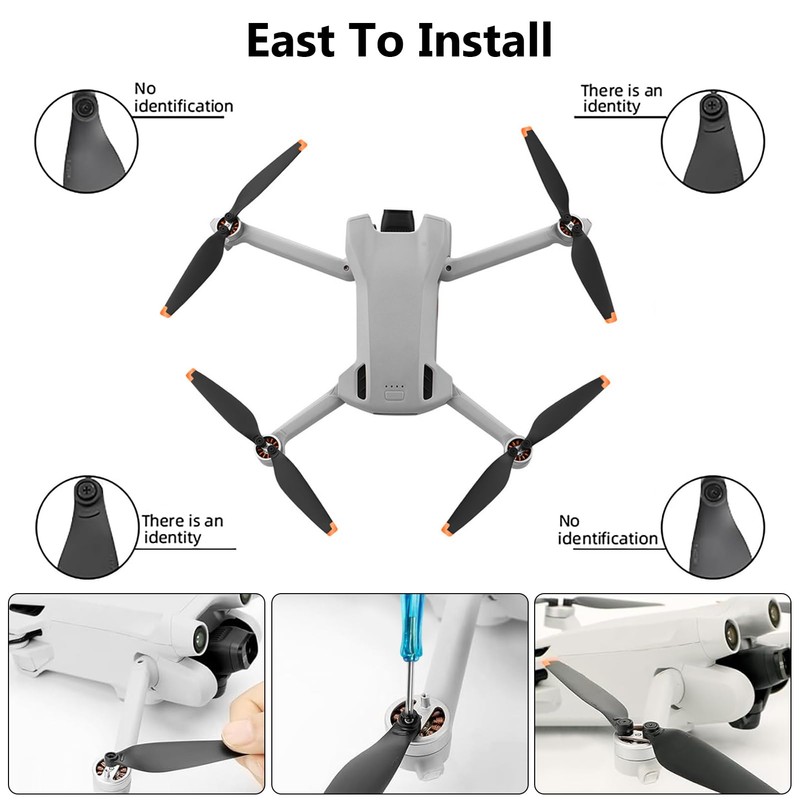 Bocguy Mini 3 Pro Propeller/Mini 4 Pro Propeller, 16 Pieces