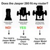 Jasper 280 Router Circle Cutting Jig – Cut 268 Perfect