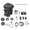 39mm Cylinder Piston Kit Chainsaw Cylinder Needle Bearing Spring Set