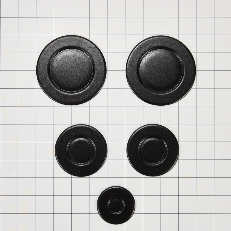 Whirlpool W10832694 OEM Range Surface Burner Cap Set