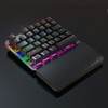 Mechanical Gaming Keyboard 35 Keys One Handed Wired Backlight Gamer