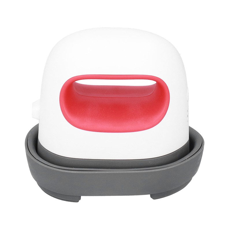Ironing Machine Red Mini Portable Automatic Temperature Sensing Heat Press