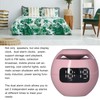 Multifunctional Bluetooth 5.0 Alarm Clock Speaker Rechargeable Ball Shape Portable