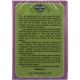 Herbal Cup Ayurveda Women's Tea, Organic Harmony & Balance, No Caffeine Herbal Teas (16 Count, Pack of 1)