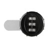 2pcs 3-Digit Zinc Alloy Mechanical Password Lock for Cabinet Wardrobe