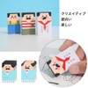 Set of 10 Erasers, Bald Uncle Eraser, Kneading, Fashionable, Fun,
