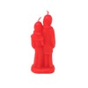 Red Marriage, Bride and Groom Candle, Decorative Ritual Wedding Couple
