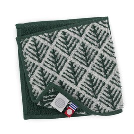 Iori Half Handkerchief Tree, 9.8 x 4.9 inches (25 x 12.5 cm), Green), Imabari Towel, Handkerchief, Gift, Graduation Celebration, School Entrance Celebration, Job Celebration, Retirement Gift, Father's