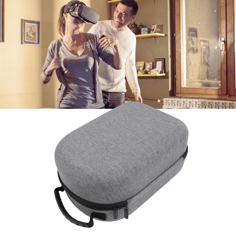 VR Carrying Case Waterproof Shockproof Portable Handheld VR Storage Bag