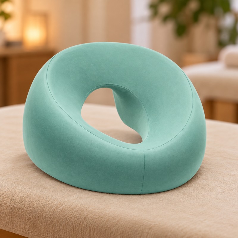 Face Down Prone Pillow for Resting and Massage – Memory