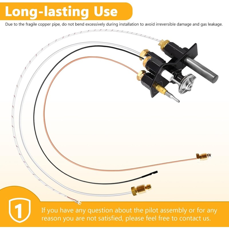 Criditpid 69L17 Pilot Assembly Natural Gas for Lennox Elite, IHP,